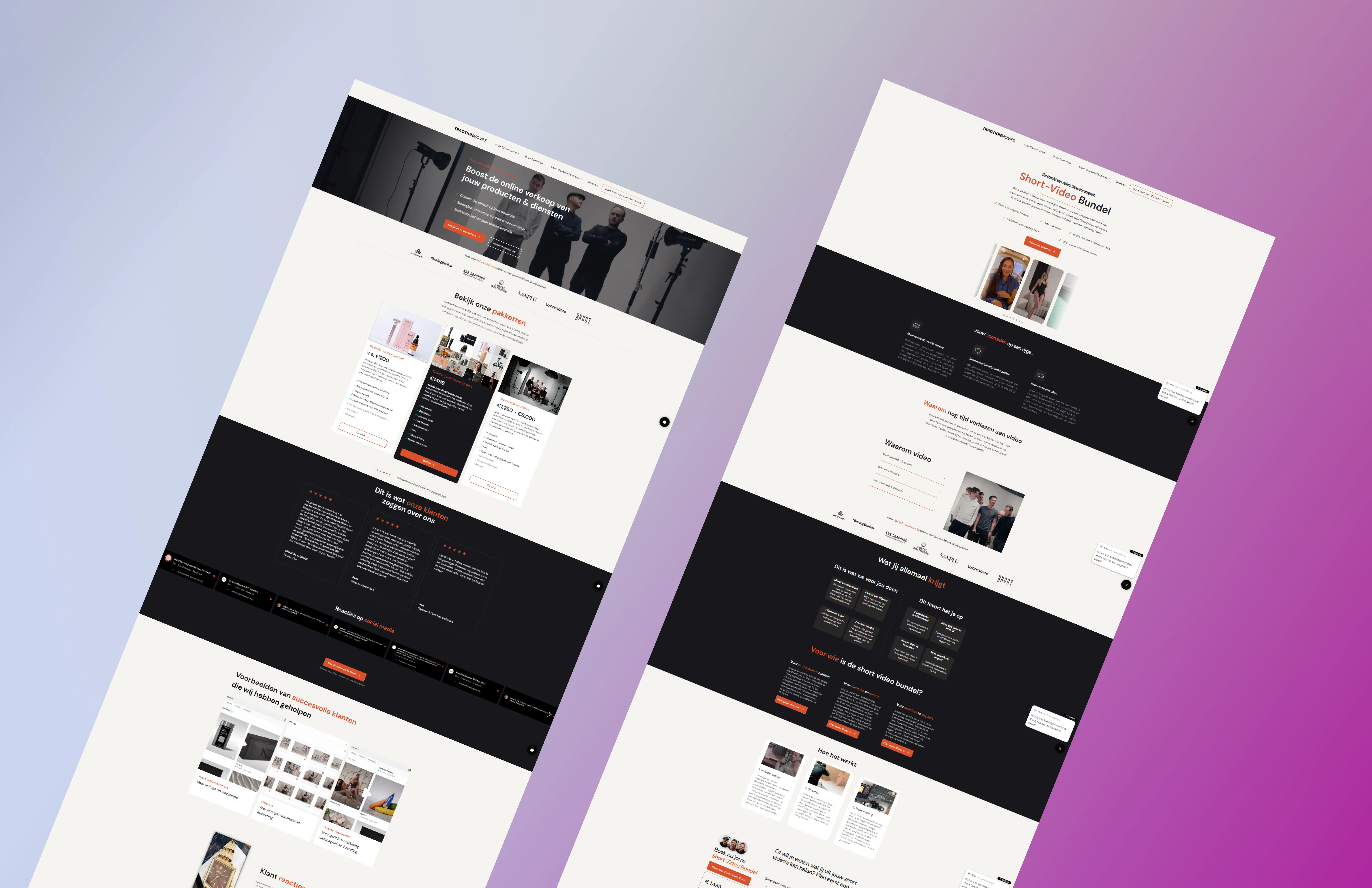 Modern workspace setup